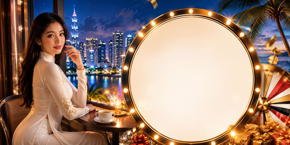 Khung cảnh roulette tại Hồ Chí Minh với trang phục áo dài