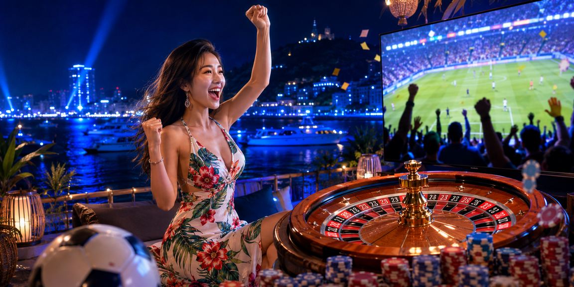 Trò chơi roulette trên bãi biển Vũng Tàu